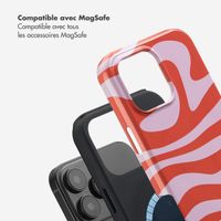 Selencia Coque arrière Vivid avec MagSafe Apple iPhone 16 Pro Max - Dream Swirl Pink