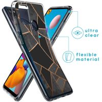 imoshion Coque Design Samsung Galaxy A21s - Black Graphic