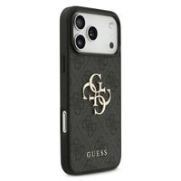 Guess Coque 4G Metal Logo Backcover Apple iPhone 17 Pro Max - Noir