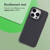 imoshion Coque Couleur Apple iPhone 16 Pro - Noir