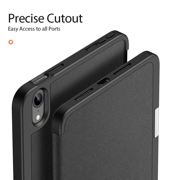 Dux Ducis Coque tablette Domo Apple iPad Mini 7 (2024) / iPad Mini 6 (2021) - Noir