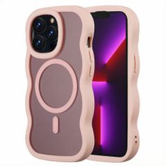 Selencia Coque arrière Wavy avec MagSafe Apple iPhone 13 Pro - Soft Pink