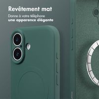 imoshion Coque Couleur avec MagSafe Apple iPhone 17 - Vert foncé