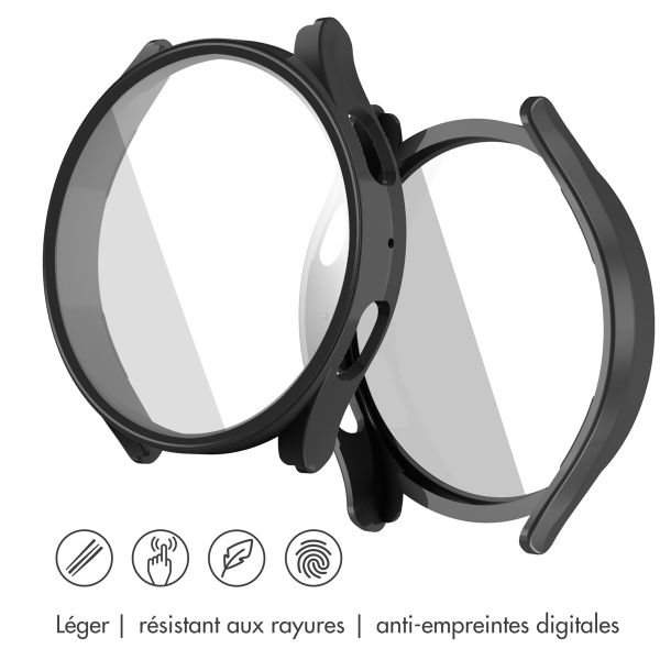 imoshion Coque rigide à couverture complète Samsung Galaxy Watch 5 40 mm - Noir