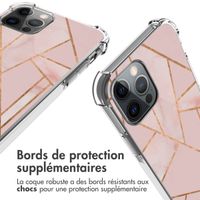 imoshion Coque Design avec cordon iPhone 12 (Pro) - Pink Graphic