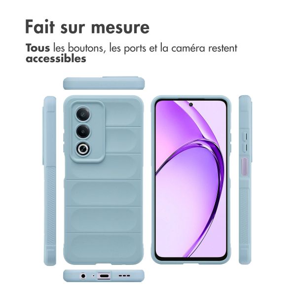 imoshion Coque arrière EasyGrip Oppo A80 5G - Bleu clair