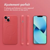 imoshion Coque Couleur avec MagSafe Apple iPhone 13 Mini - Dusty Rose