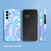 Selencia Coque arrière Vivid Tough Samsung Galaxy A15 - Holographic Blue Dream