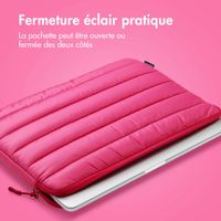 imoshion Pochette ordinateur Puffer 15-16 pouces - Hot Pink