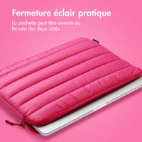 imoshion Pochette ordinateur Puffer 13-14 pouces - Hot Pink