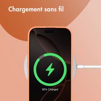 imoshion Coque Couleur Apple iPhone 16 Pro - Apricot Crush Orange