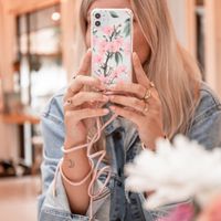 imoshion Coque Design avec cordon iPhone 8 Plus / 7 Plus - Fleur - Cherry Blossom