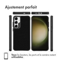 imoshion Coque Rugged Hybrid Carbon Samsung Galaxy S24 - Noir