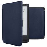 imoshion Slim Soft Sleepcover Pocketbook Touch Lux 5 / HD 3 / Basic Lux 4 / Vivlio Lux 5 - Bleu foncé