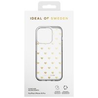 iDeal of Sweden Coque arrière Mirror Apple iPhone 15 Pro - Golden Hearts