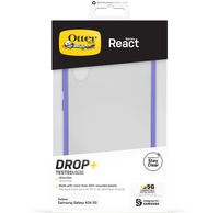 OtterBox Coque arrière React Samsung Galaxy A34 (5G) - Transparent / Violet