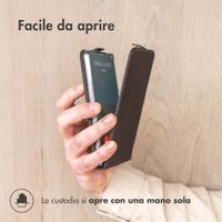 Accezz Étui à rabat Samsung Galaxy S25 Edge - Noir