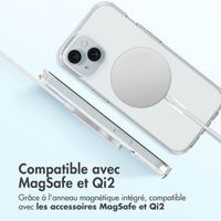 Accezz Coque arrière Xtreme Impact avec MagSafe Apple iPhone 15 - Transparent