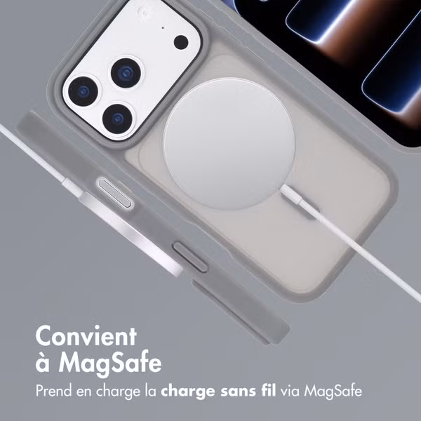 imoshion Coque Color Guard avec MagSafe Apple iPhone 17 Pro - Gris
