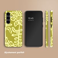 Selencia Coque arrière Vivid Samsung Galaxy S24 - Chalky Bloom