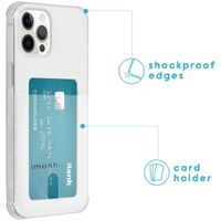 imoshion Coque silicone avec support de passe Apple iPhone 12 Pro Max - Transparent