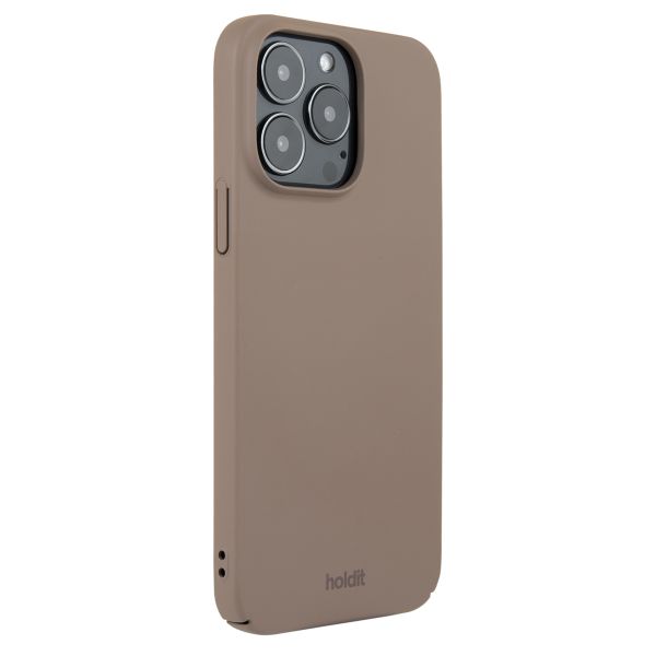 Holdit Coque Slim iPhone 15 Pro Max - Mocha Brown