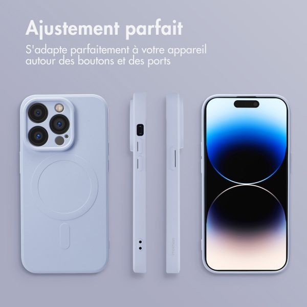 imoshion Coque Couleur avec MagSafe Apple iPhone 14 Pro - Lila