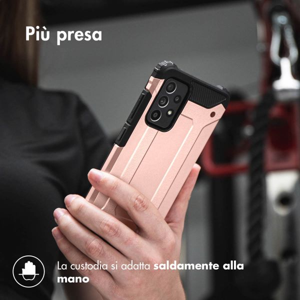 imoshion Coque Rugged Xtreme Samsung Galaxy A33 - Rose Doré