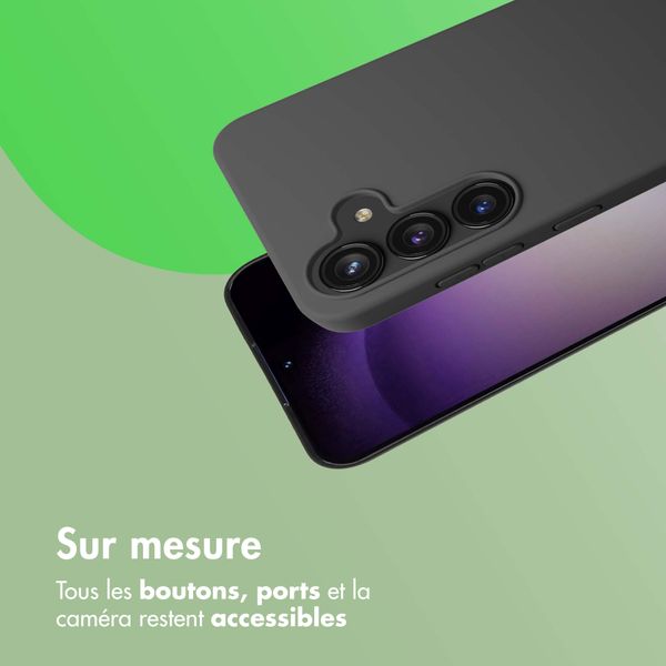 imoshion Coque Couleur Samsung Galaxy S24 - Noir