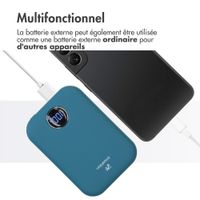 imoshion Batterie externe MagSafe 10.000 mAh - Batterie externe sans fil - Bleu