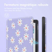 imoshion Design Slim Hard Case Sleepcover Kobo Clara Colour / BW - Flowers Distance