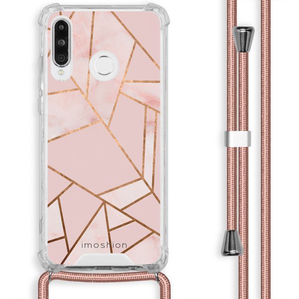 imoshion Coque Design avec cordon Huawei P30 Lite - Pink Graphic