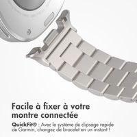 imoshion Bracelet en acier Samsung Galaxy Watch 8 (40/44mm) / Classic (46mm) - Lumière stellaire