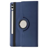 imoshion Coque tablette rotatif à 360° Samsung Galaxy Tab S10 Ultra / Tab S9 Ultra - Bleu foncé