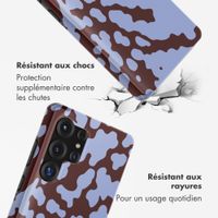 Selencia Coque arrière Vivid Samsung Galaxy S25 Ultra - Moo'd Lavender Glow