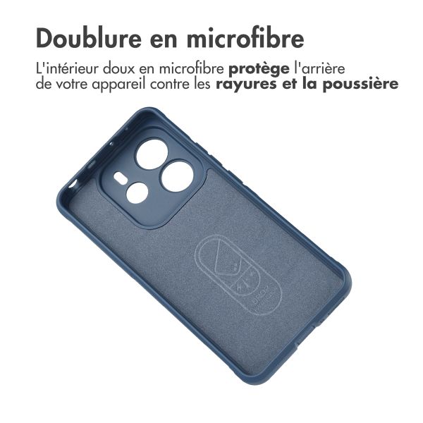 imoshion EasyGrip Backcover Xiaomi Redmi Note 14 (5G) - Bleu foncé