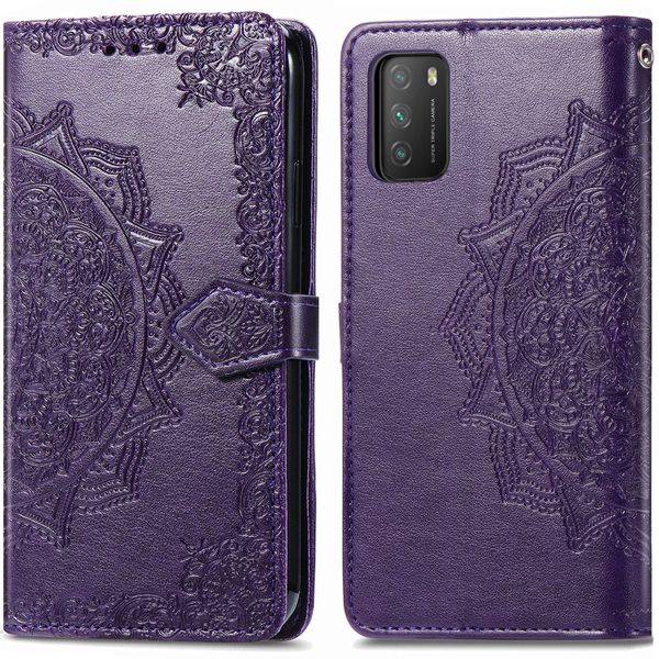 imoshion Etui de téléphone Mandala Xiaomi Poco M3 - Violet