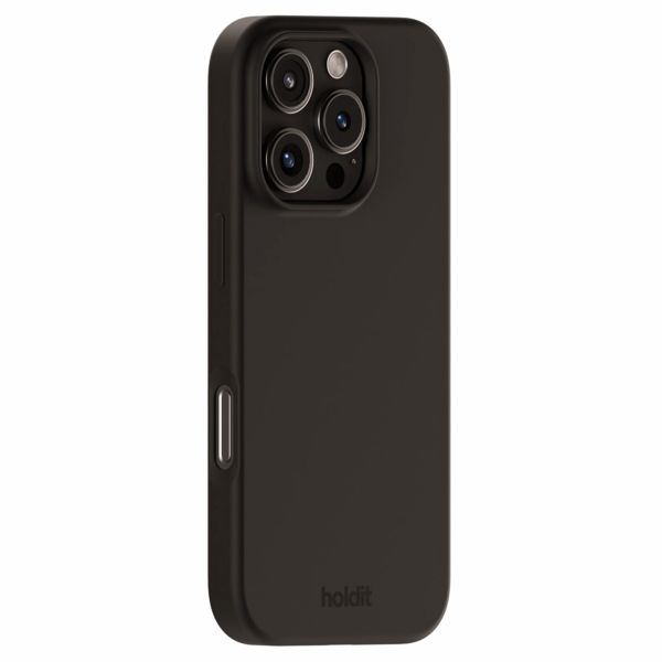 Holdit Coque Silicone iPhone 16 Pro - Black