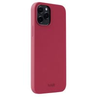 Holdit Coque Silicone Apple iPhone 12 (Pro) - Red Velvet