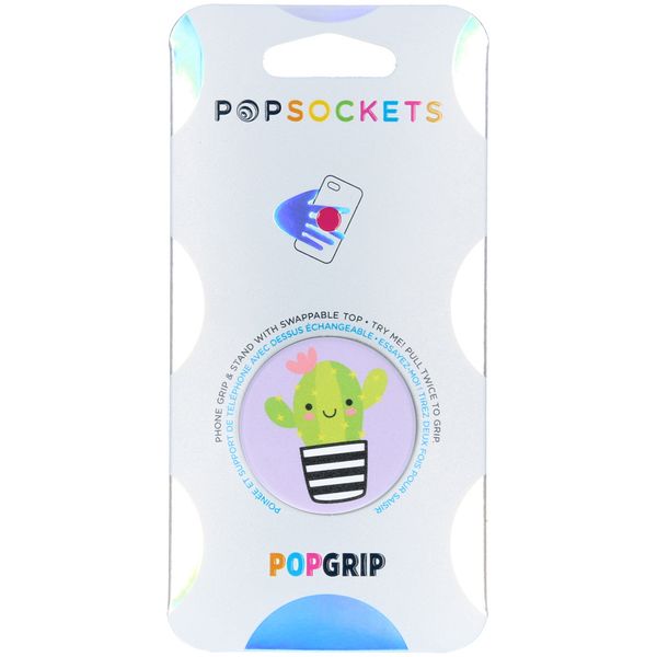 PopSockets PopGrip - Amovible - Cactus Pal