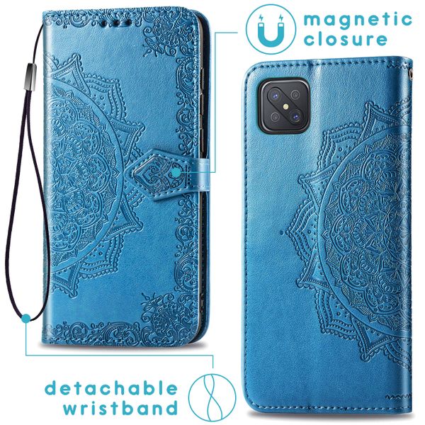 imoshion Etui de téléphone portefeuille Mandala Oppo Reno4 Z 5G