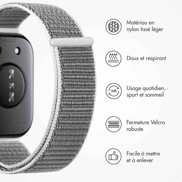 imoshion Bracelet en nylon Huawei Watch Fit 4 / 4 Pro - Seashell