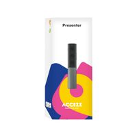 Accezz Clicker de Présentation - Présentateur avec Pointeur Laser - Noir