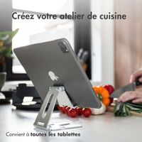 imoshion Support téléphone de bureau en aluminium - Réglable - Universel - Argent