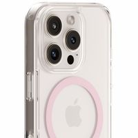 Holdit Coque MagSafe Apple iPhone 16 Pro - Transparent / Pink