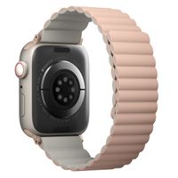 Uniq Bracelet double face Revix Apple Watch Series 1 á 10 / SE / Ultra (2) (44/45/46/49 mm) - Rose/Beige