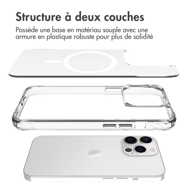 imoshion Coque Rugged Air MagSafe iPhone 13 Pro - Transparent