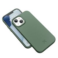 Woodcessories Coque Bio MagSafe iPhone 15 - Midnight Green