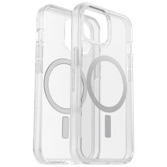 OtterBox Coque Symmetry MagSafe iPhone 15 / 14 / 13 - Transparent