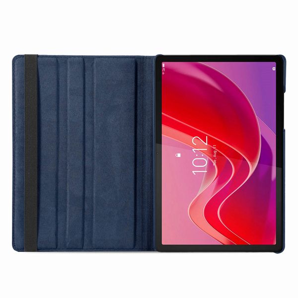 imoshion Coque tablette rotatif à 360° Lenovo Tab M11 - Bleu foncé